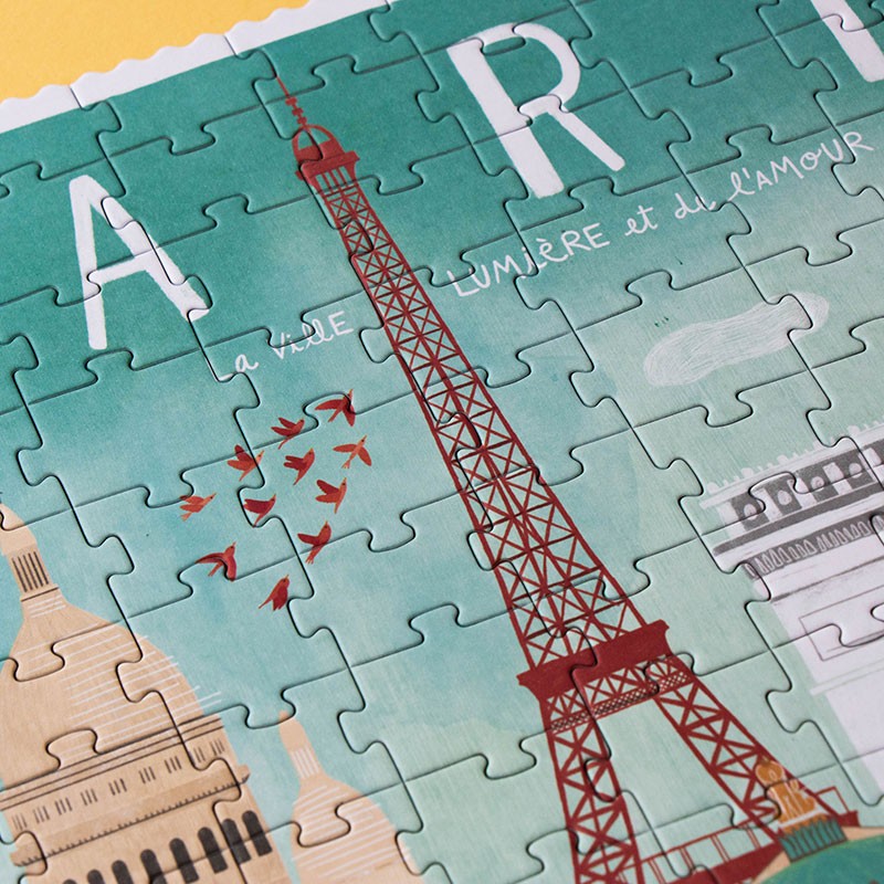 Puzzle de la ciudad de Paris